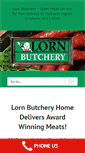 Mobile Screenshot of lornbutchery.com.au